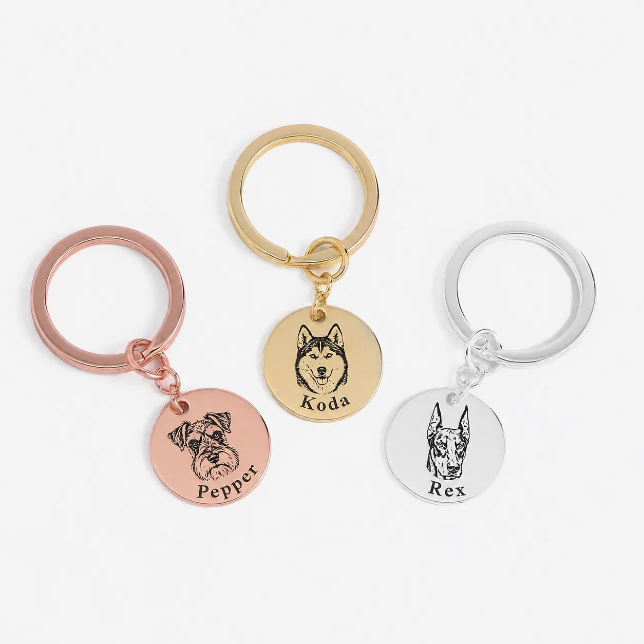 Pet Face Keychain