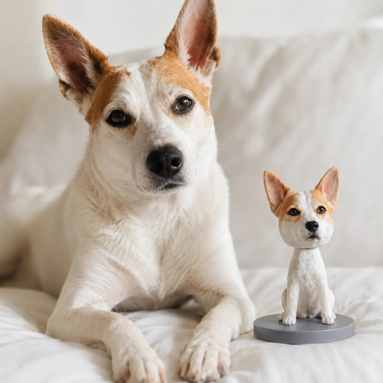 Custom Pet Bobblehead Keepsake – Personalized Nodding Pet Figurine