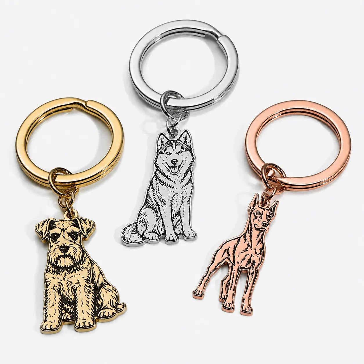 Pet Cutout Keychain