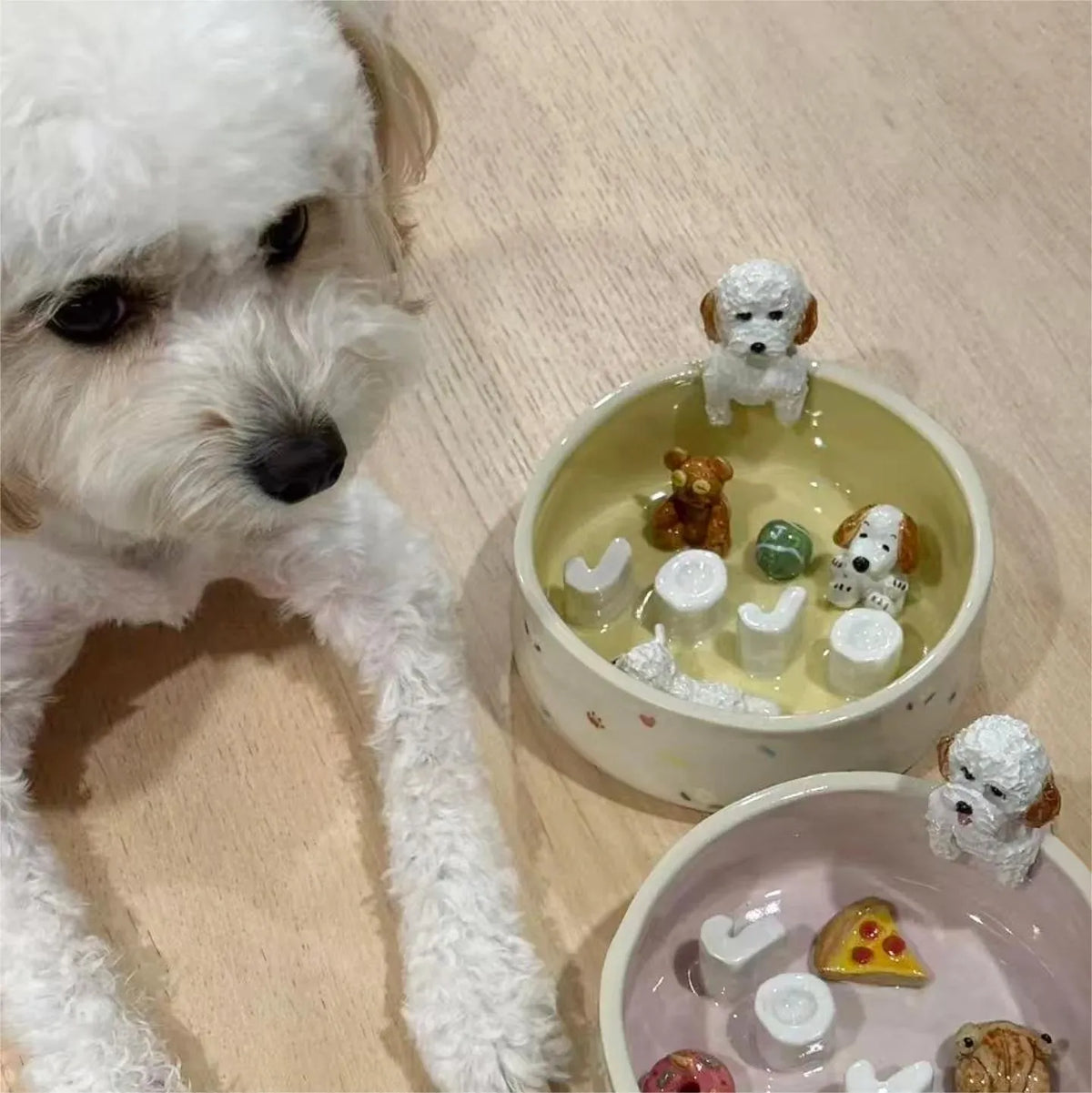 Gamelle personnalisée en céramique pour animaux – Gamelle en céramique pour chien et chat avec nom